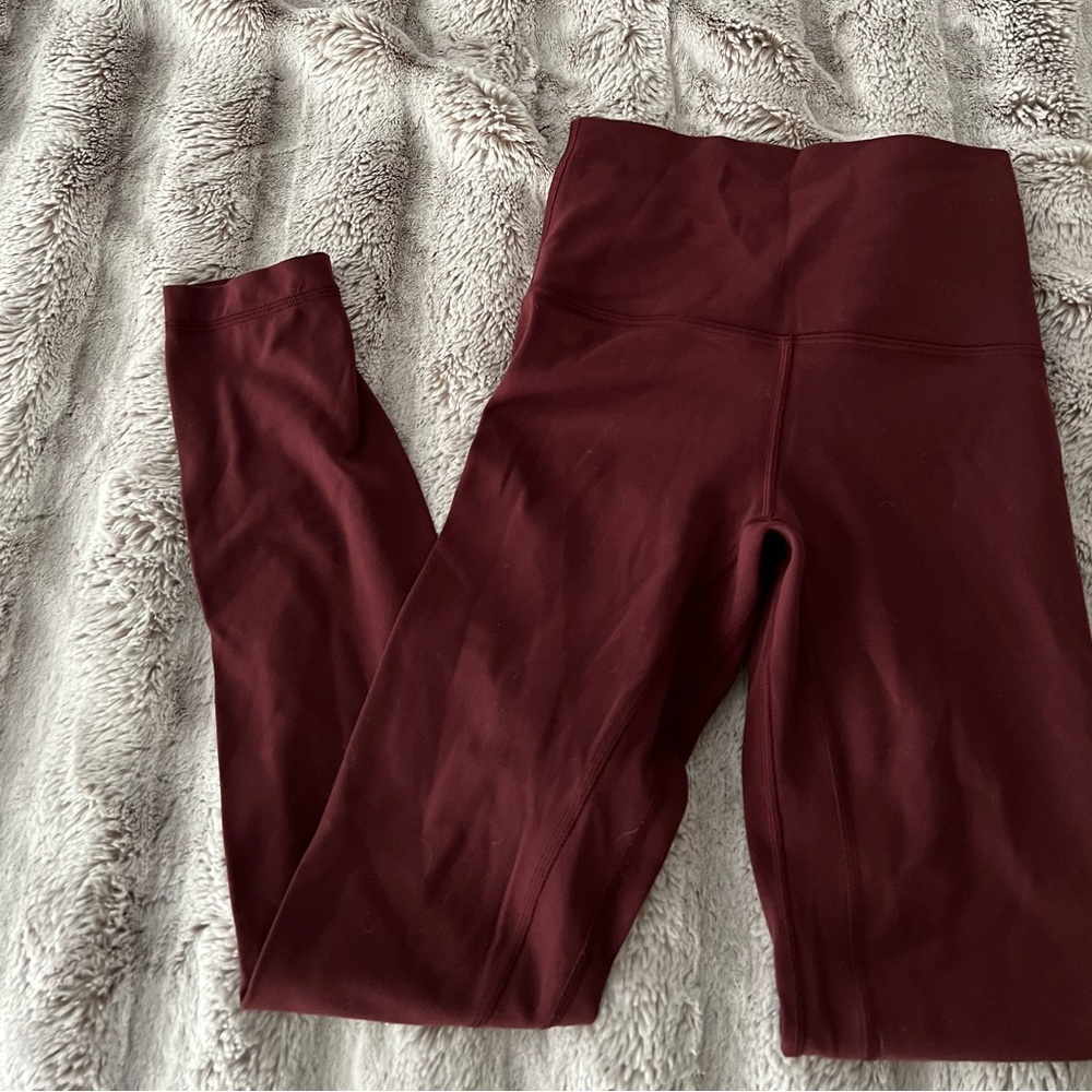 Lululemon Burgundy align